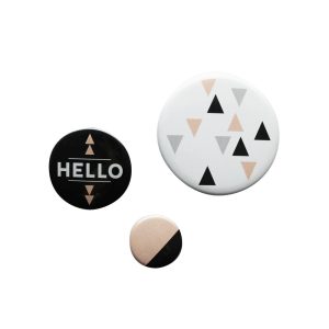 Badges Tri-angles