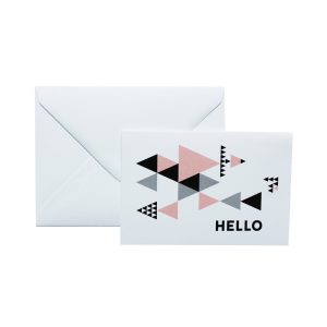 Carte de vœux Hello