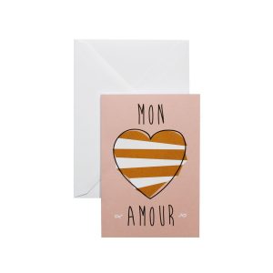 Carte de vœux Amour