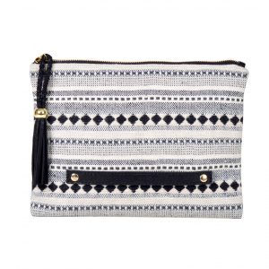 Pochette Paloma fabric black