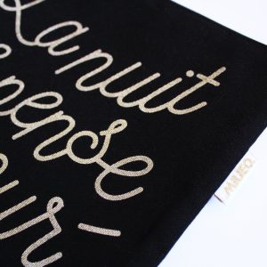 Pochette pour tablette La nuit je pense – Image 3