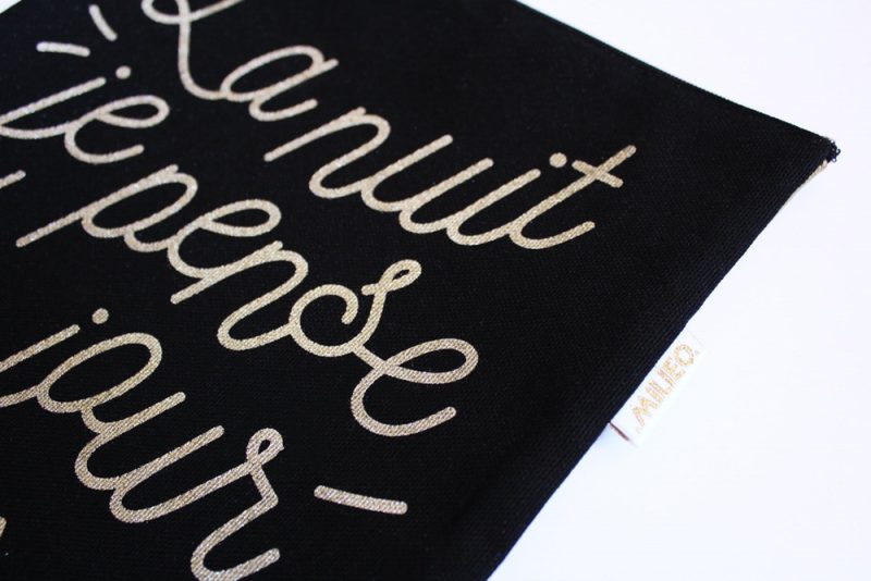Pochette pour tablette La nuit je pense – Image 3