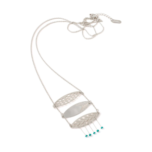 Sautoir Pistil Argenté – Image 2