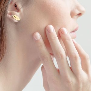 Boucles d'oreilles Mini Feuilles – Image 2