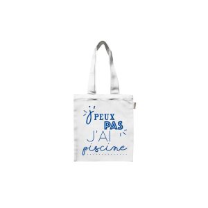 Mini tote bag J’peux pas j’ai piscine II