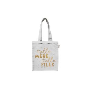Mini tote bag Telle mère telle fille II
