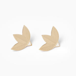 Boucles d’oreilles Flore Ivoire