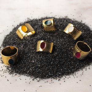 Bague Ira Burgundy – Image 2