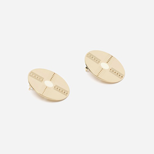Boucles d’oreilles Régine Ivoire