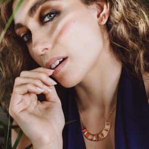 Collier Amazonia Corail – Image 2