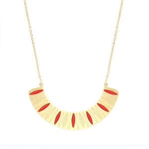 Collier Amazonia Corail