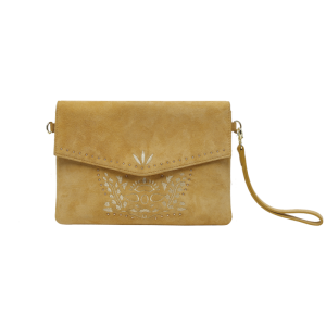 Pochette Olivia Moutarde