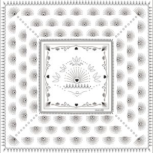 Foulard Anna Pomelo – Image 2