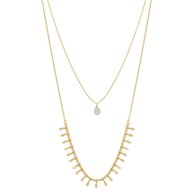 Collier Double Malia Pierre de Lune