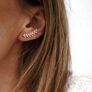 Boucles d'oreilles Olympe Strass – Image 2