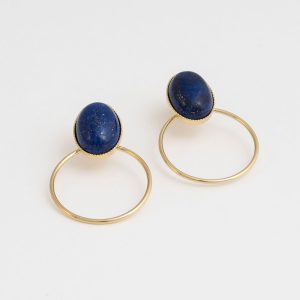 Boucles d'oreilles Carmen Lapis Lazuli