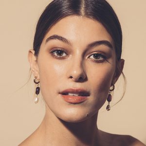 Boucles d’oreilles Electra Brun – Image 3