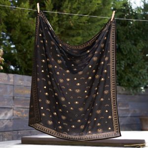 Foulard Gloria Noir