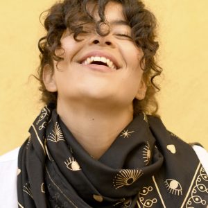 Foulard Gloria Noir – Image 2