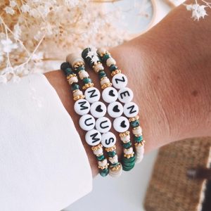 Bracelets à message – Douceur d'automne