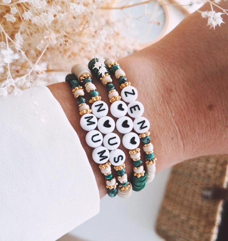 Bracelets à message – Douceur d'automne