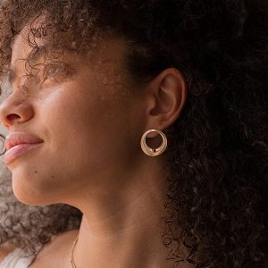 Boucles d'oreilles Circle – Image 2