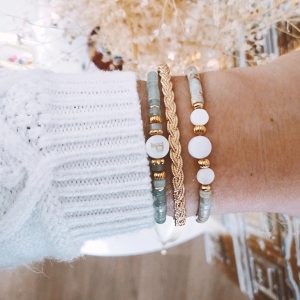 Bracelet Inicial - Nacre
