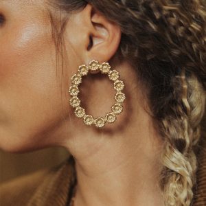 Boucles d'oreilles Pensée – Image 2