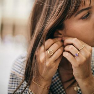 Bague Madeleine Violet – Image 3