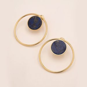 Boucles d'oreilles Maxine Lapis Lazuli