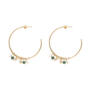 Boucles d'oreilles Aurora - Aventurine