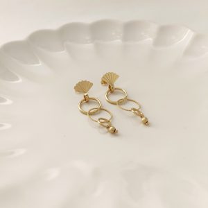 Boucles d'oreilles Longues Lorette – Image 2