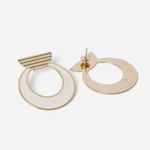 Boucles d'oreilles Zabou Ivoire – Image 2