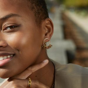 Boucles d'oreilles Groseilles Tourmalines – Image 3