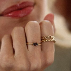 Bague Lou Chocolat – Image 2