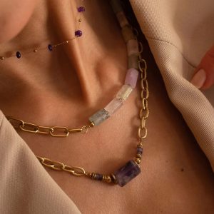 Collier Mandy - Amethyste – Image 3