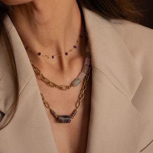 Collier Mandy - Amethyste – Image 2