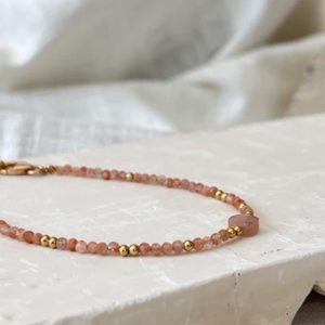 Bracelet Lucette Quartz Rose
