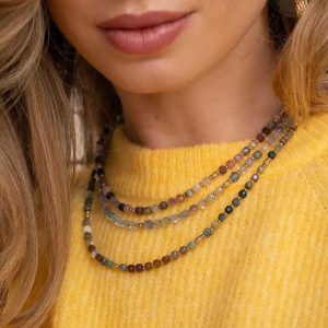 Collier Clémence - Agate Indienne – Image 2