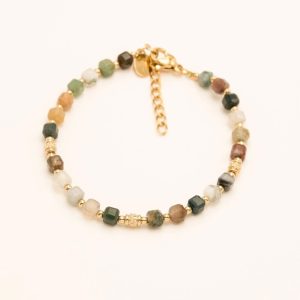 Bracelet Clémence - Agate Indienne