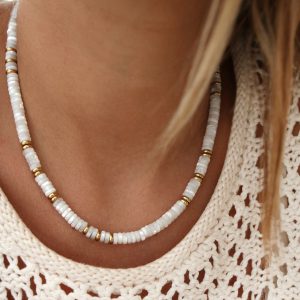 Collier Joséphine - Blanc