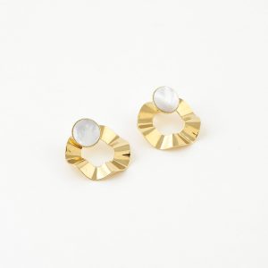 Boucles d'oreilles Paquita Nacre