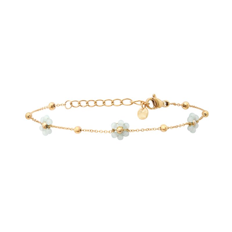 Bracelet Flore - Vert