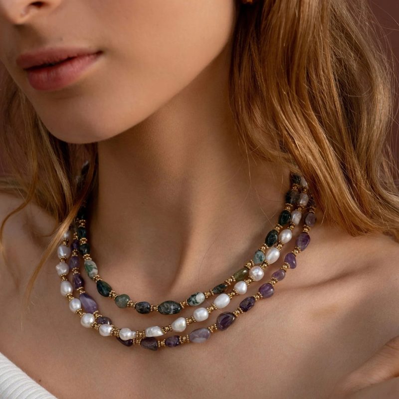 Collier Isaline - Améthyste – Image 2