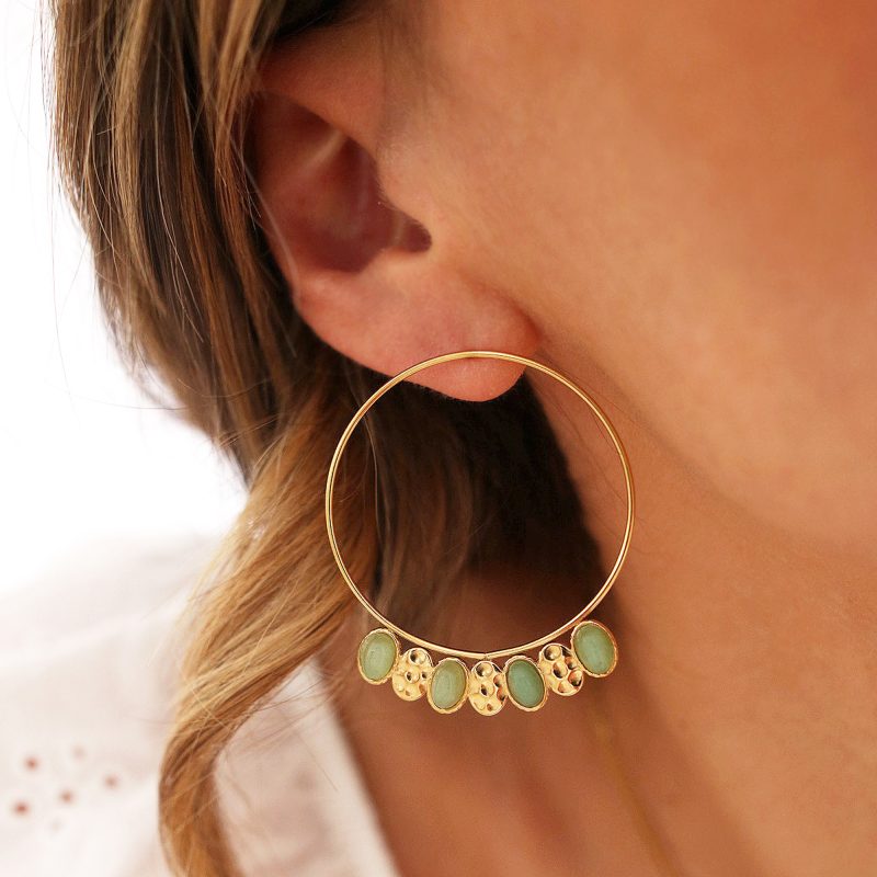 Boucles d'oreilles Siréna