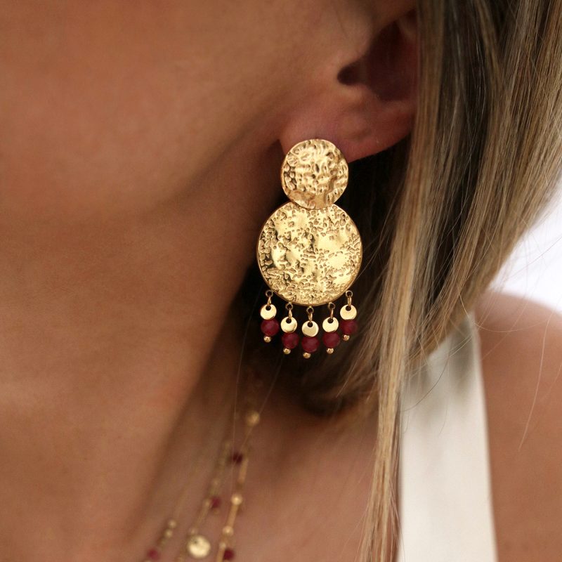 Boucles d'oreilles Maya – Image 2