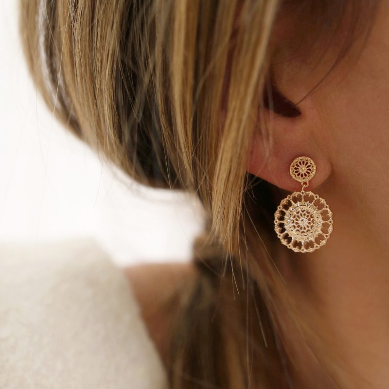 Boucles d'oreilles Doria