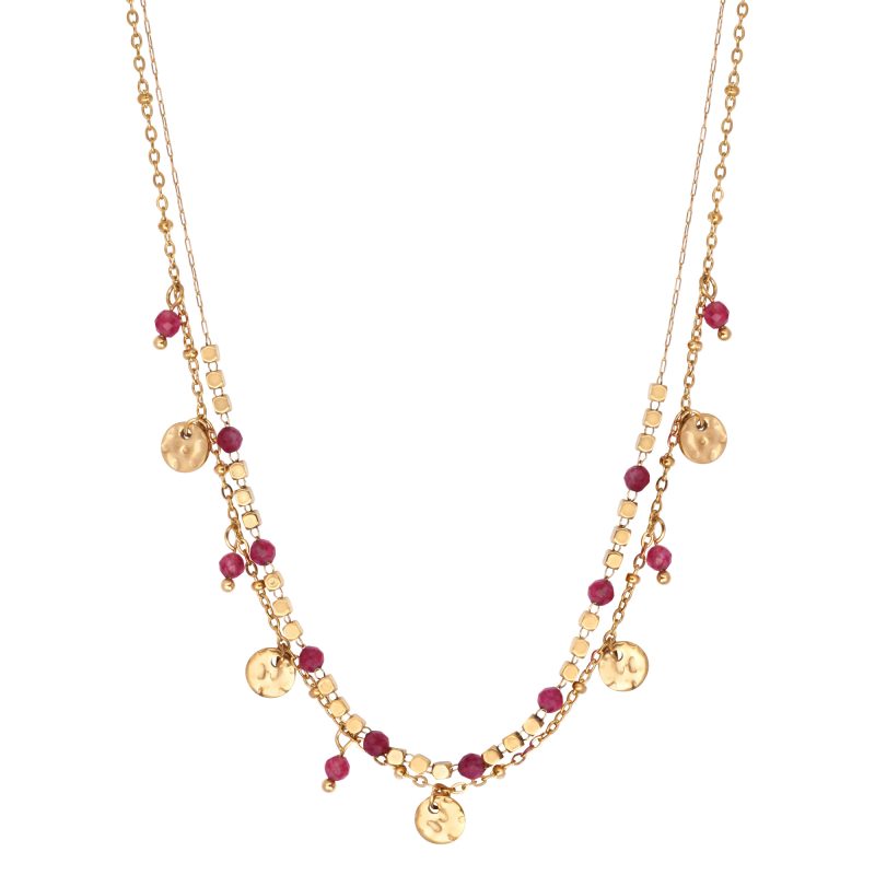 Collier double Maya – Image 2