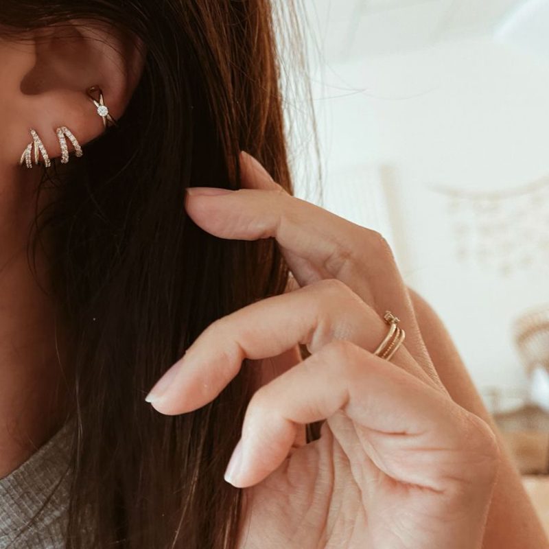 Boucles d'oreilles Hima