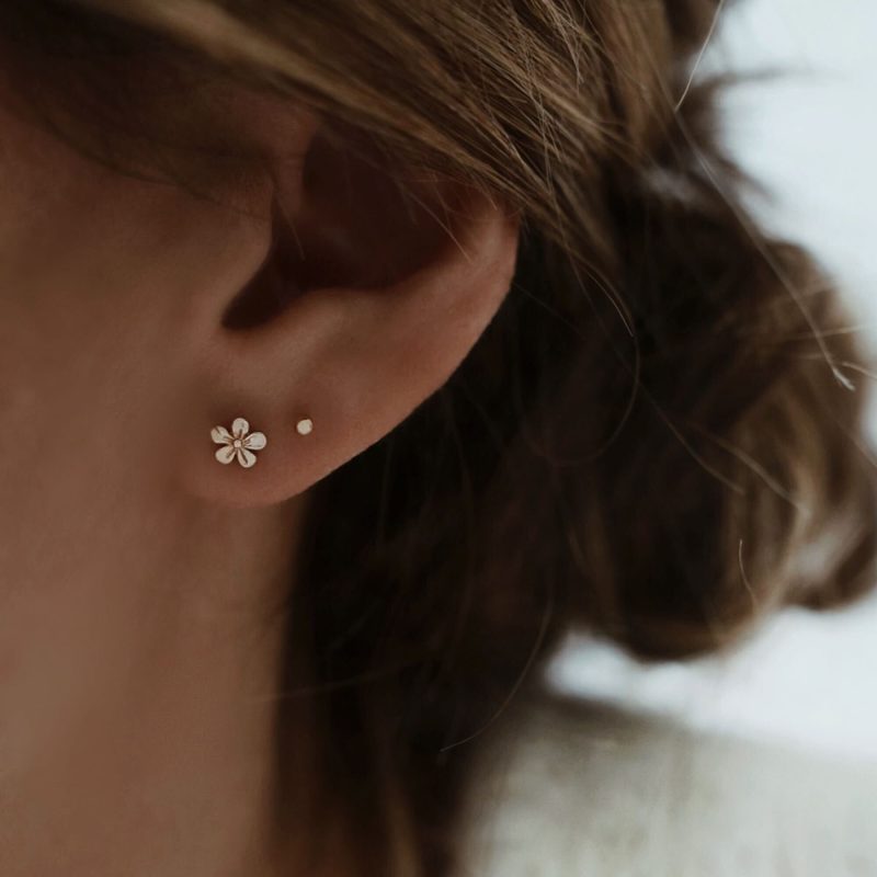 Boucles d'oreilles Lys